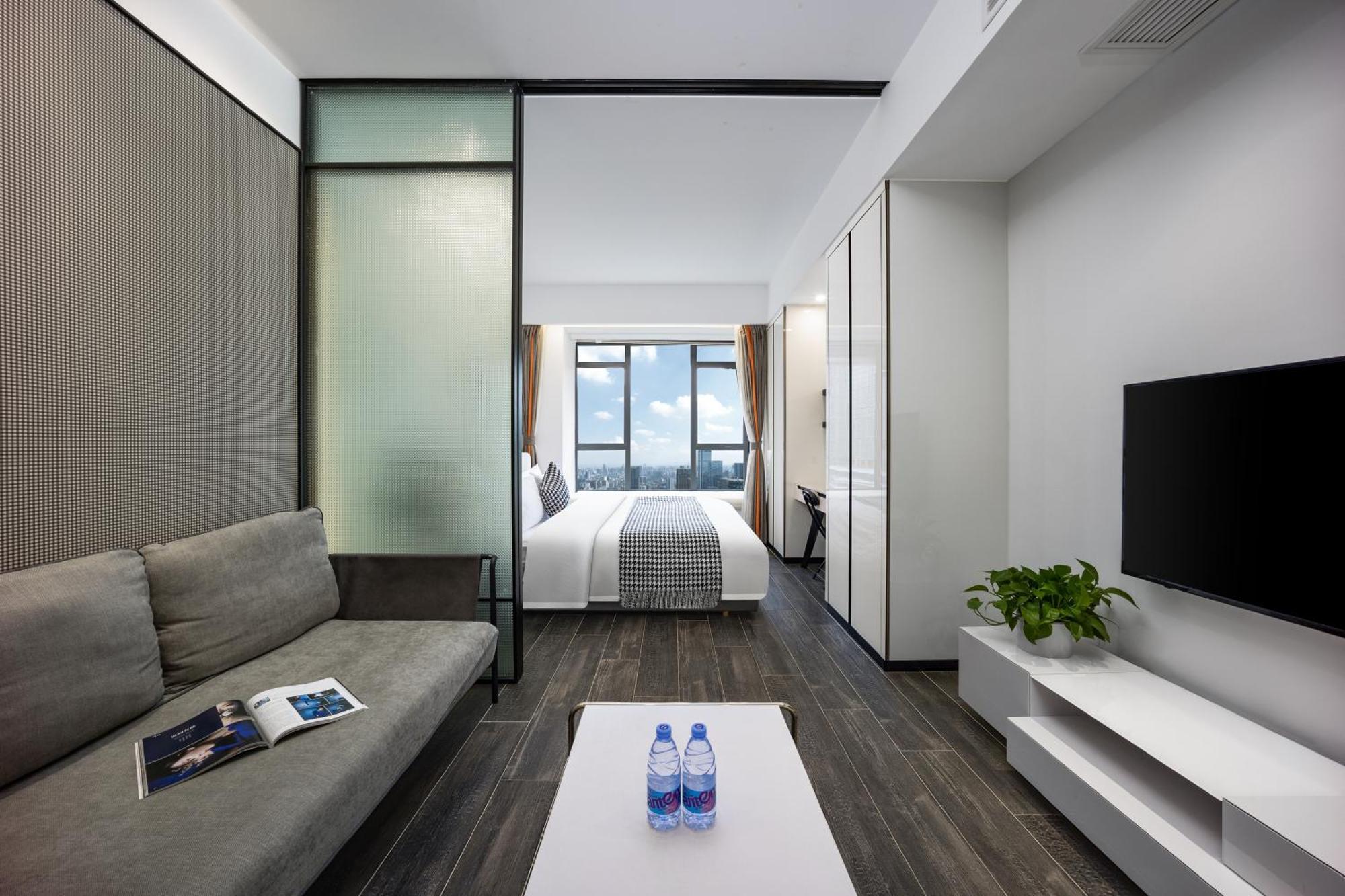 Apartment Ode To Joy East Railway Station Guanghuan Shopping Park Branch Chengdu